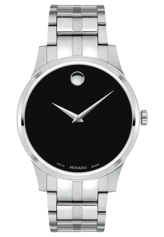 Stainless Steel w/ Black dial