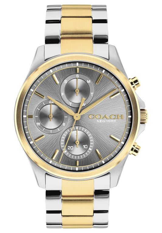 41MM TT GP/SS CASE & BRACELET/GREY TEXTURED DIAL