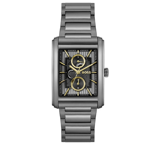Grey PVD Case & Bracelet/Grey Dial
