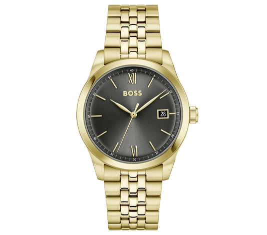 39mm Light Yellow Gold Case/Light Yellow gold Bracelet/Grey Dial