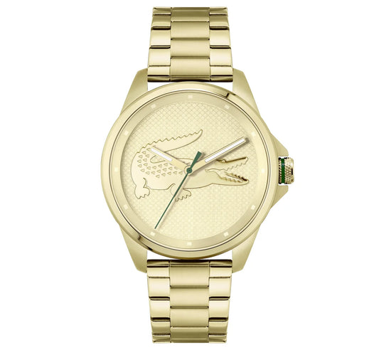 Ionic Thin Gold Plated Steel Case & Bracelet/Champagne Dial