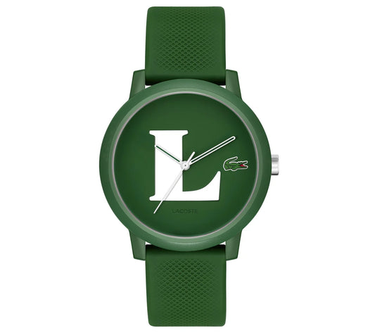 42mm Green TR90 Case/Green and White Printed Dial/Green Silicone Strap