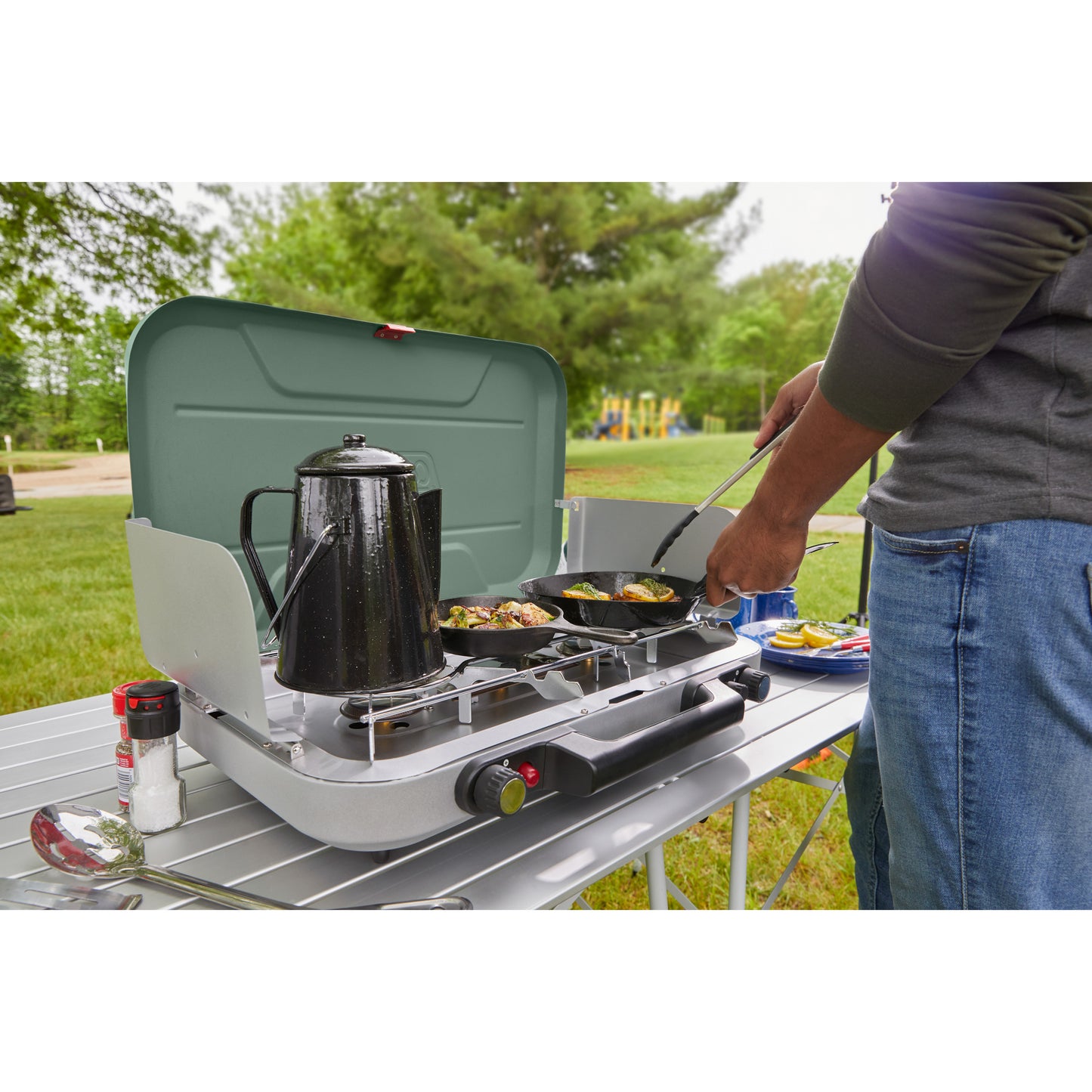 Coleman Cascade 328 3-Burner Camping Stove