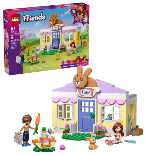 The LEGO® Group Friends Heartlake City Bunny Hotel Set 42679
