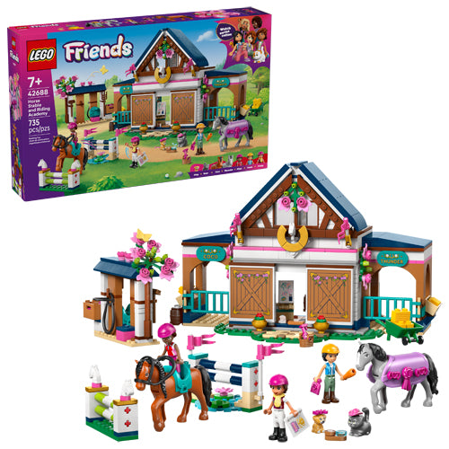 The LEGO® Group Friends Horse Stable and Riding Academy Set 42688