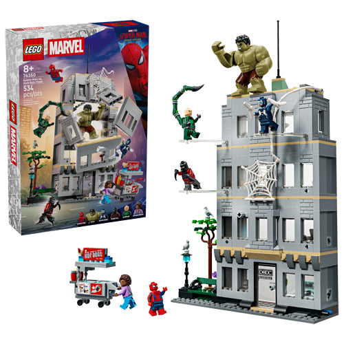The LEGO® Group Marvel Spider-Man vs. Hulk Epic Clash Set 76350