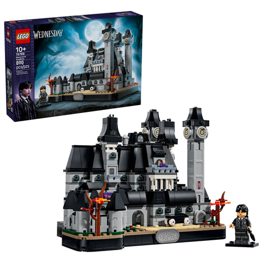 The LEGO® Group Wednesday Nevermore Academy Set 76788