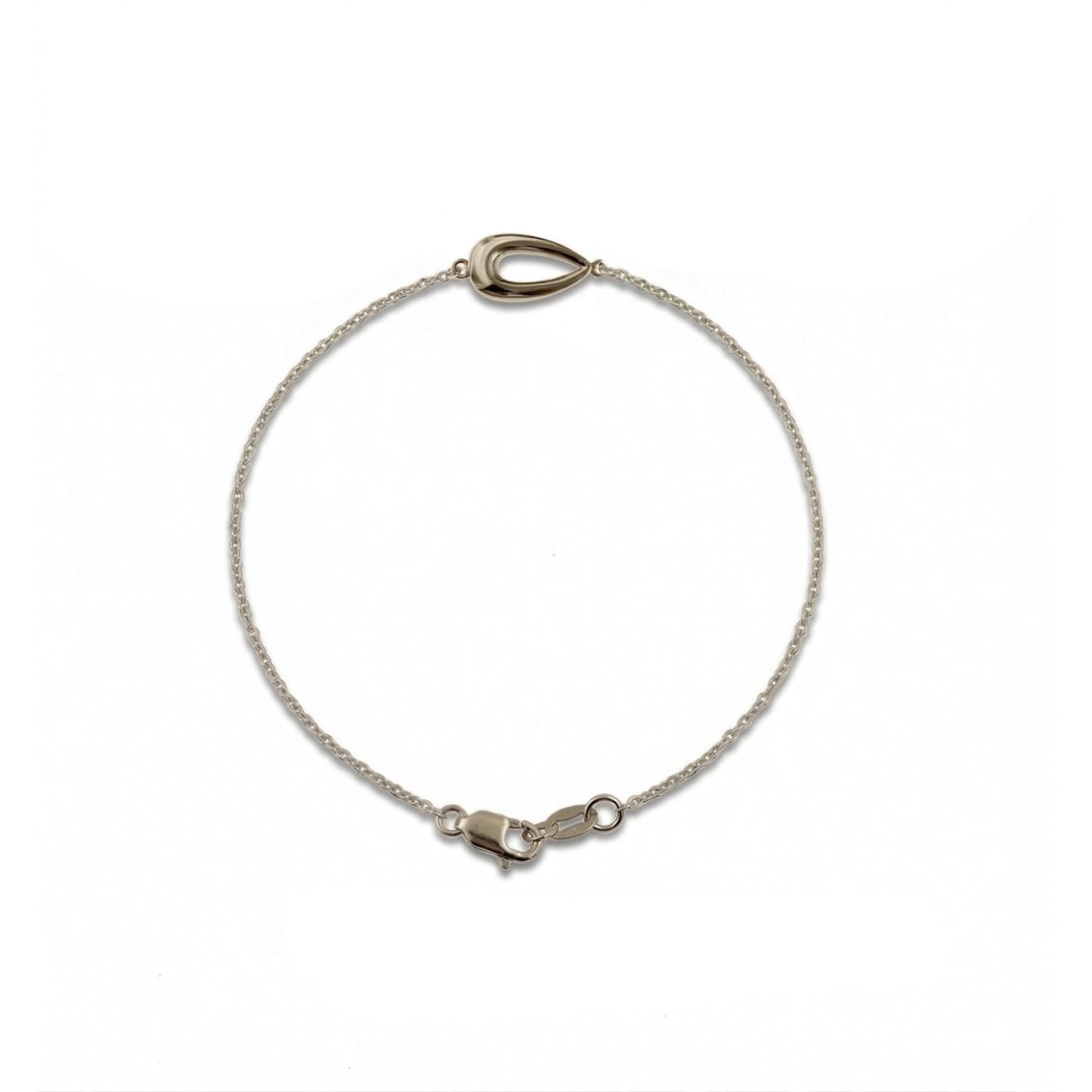 Aspen Ry Adore Open Teardrop Bracelet