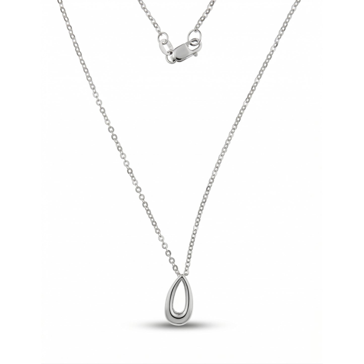 Aspen Ry Adore Open Teardrop Neckalce