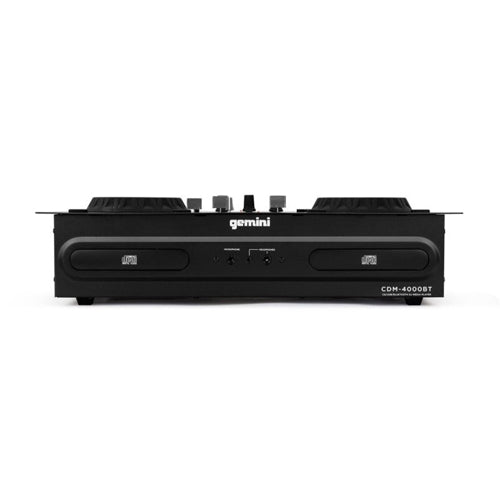 Gemini CDM-4000BT Dual CD/USB DJ Media Player with Bluetooth & 2-Channel Mixer