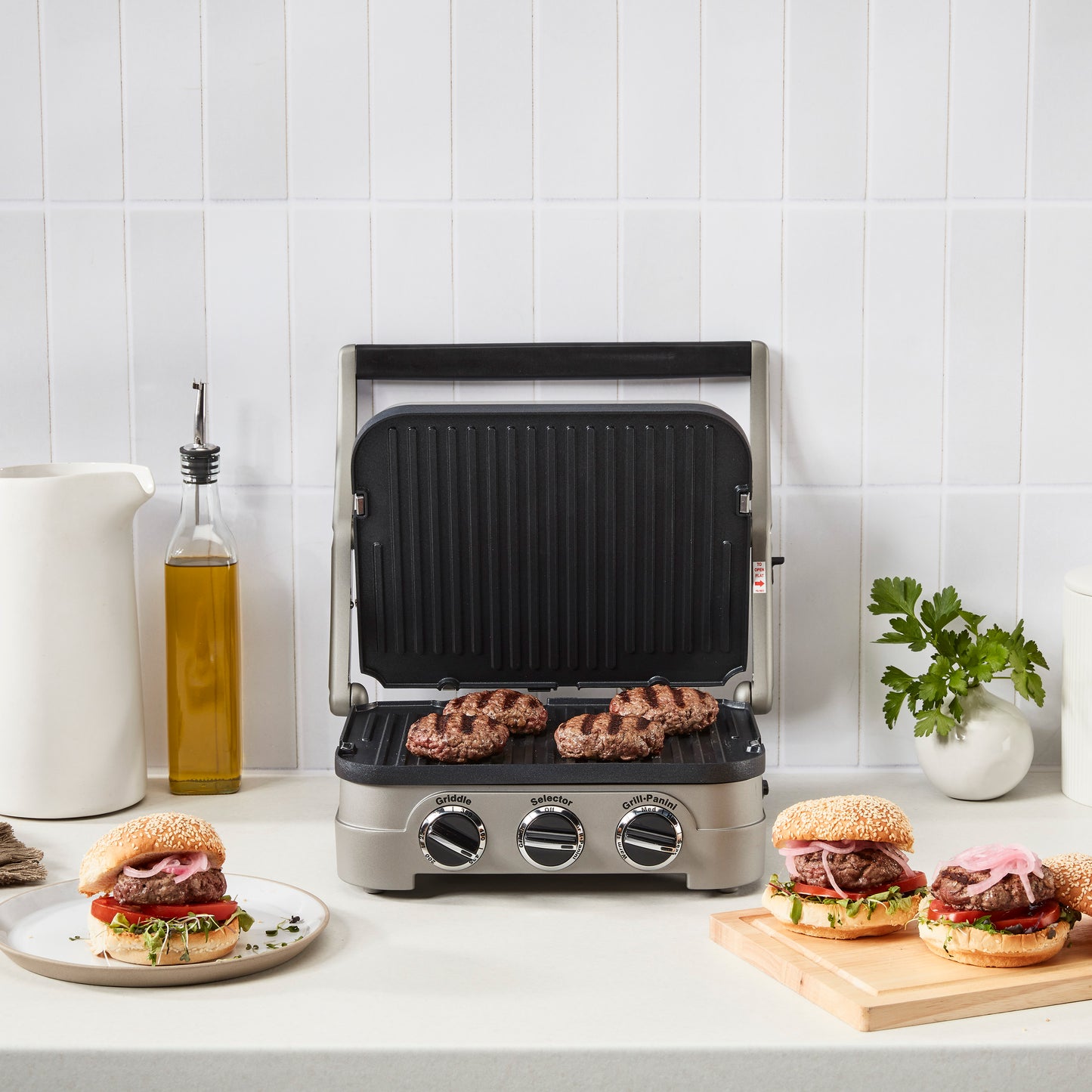 Cuisinart Contact Griddler with Smoke-less Mode