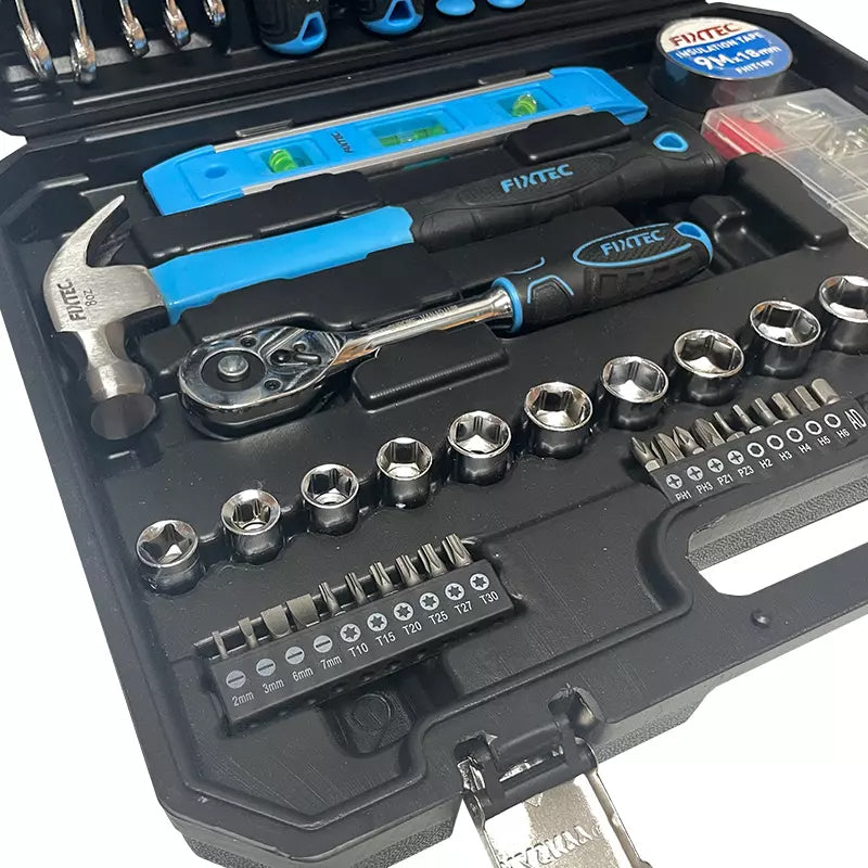 FIXTEC Tools 234 Piece All-Purpose Homeowner's Tool Set