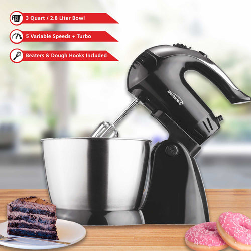 Brentwood 5-Speed + Turbo Stand Mixer