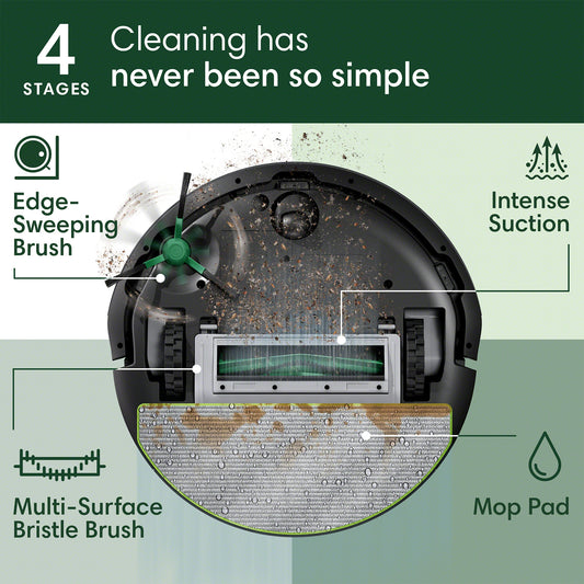 iRobot Roomba® 105 Combo Robot Aspirateur et Laveuse