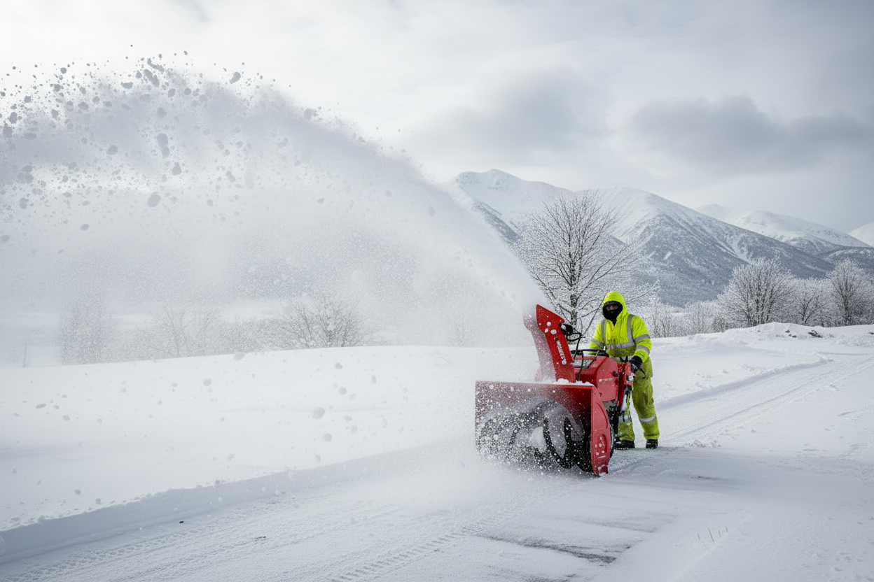 Blow Away The Snow