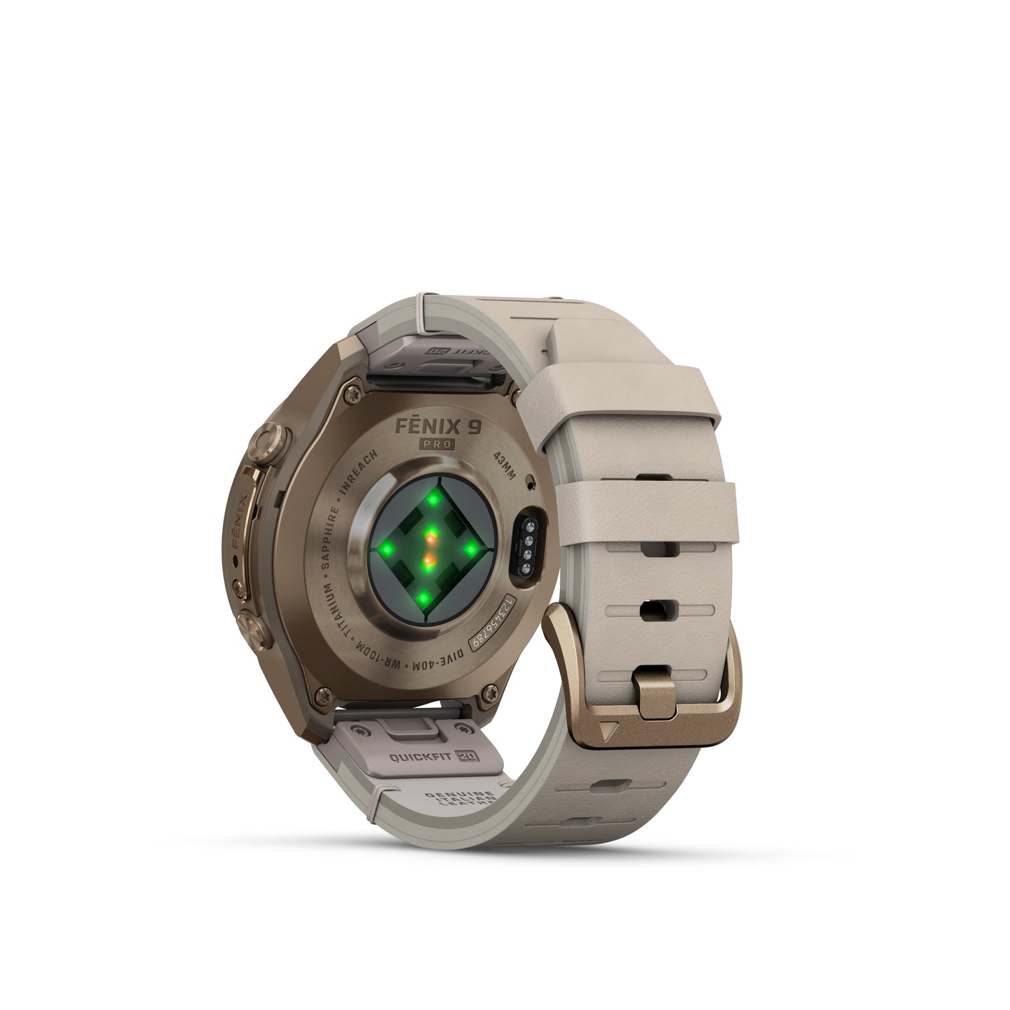 Garmin fēnix® 9 Pro – inReach®, 43 mm