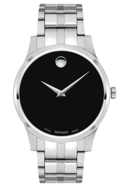 Stainless Steel w/ Black dial