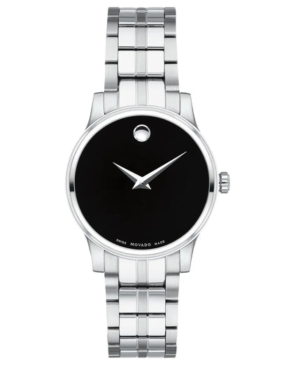 Stainless Steel w/ Black dial