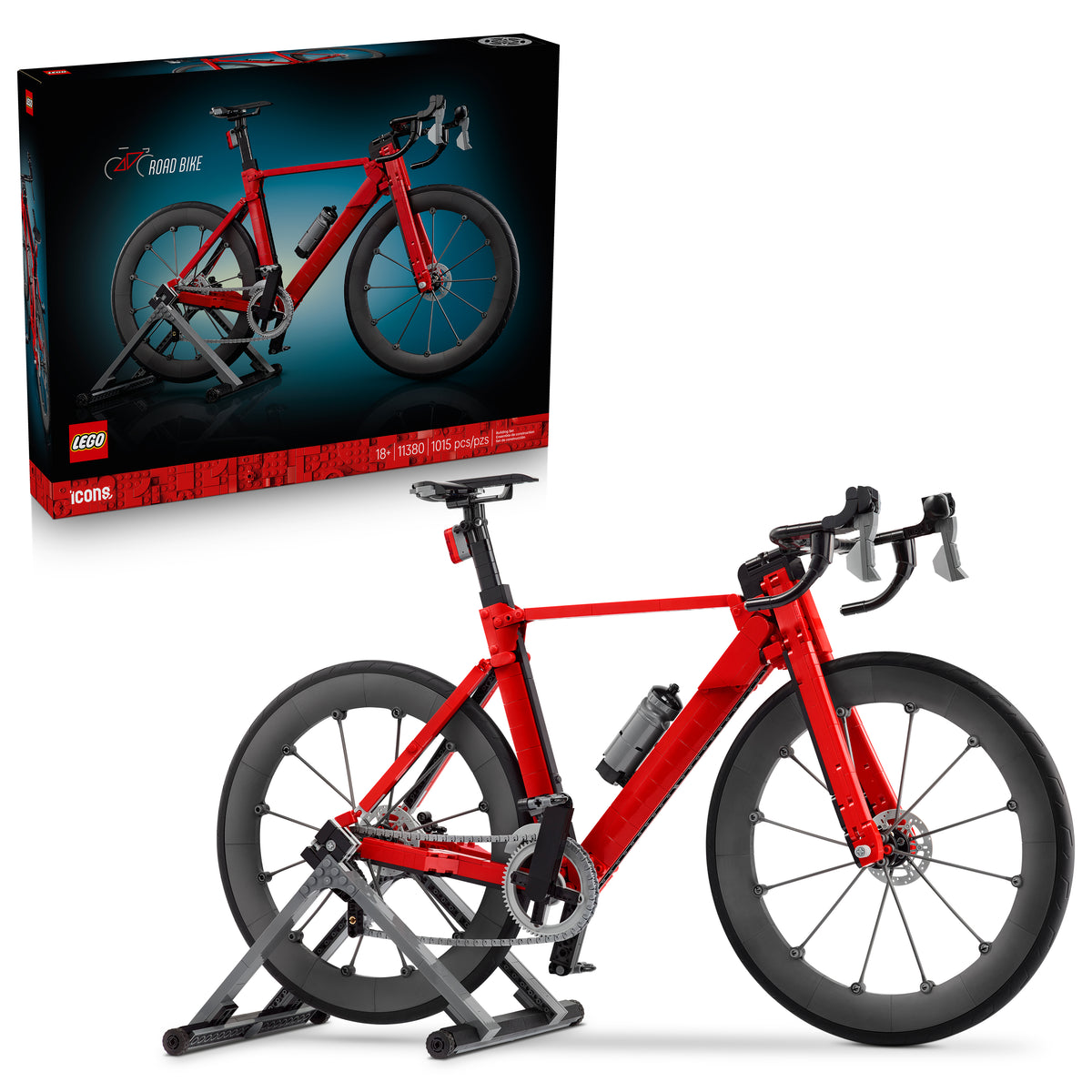 The LEGO® Group Icons Road Bike Set 11380