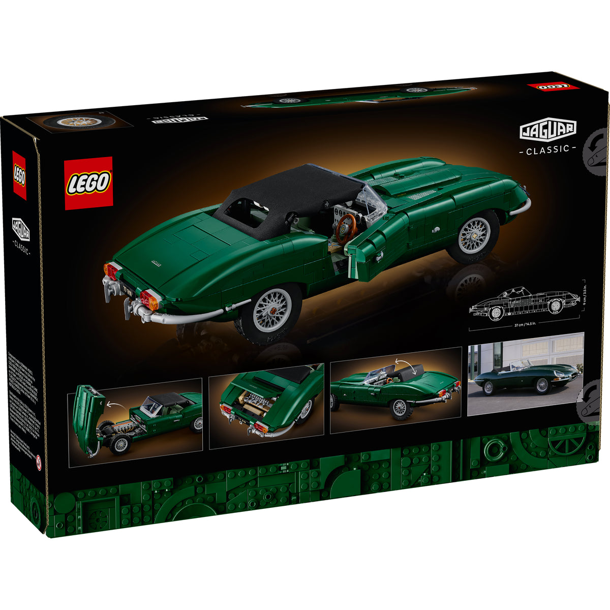The LEGO® Group Icons Jaguar E-Type Set 11381