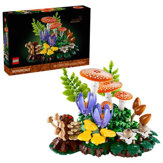 The LEGO® Group Botanicals Woodland Mushrooms Set 11505