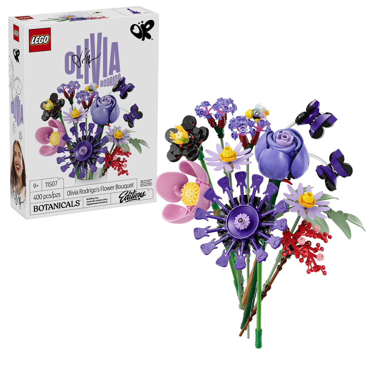 The LEGO® Group Botanicals & Editions Olivia Rodrigo’s Flower Bouquet Set 11507