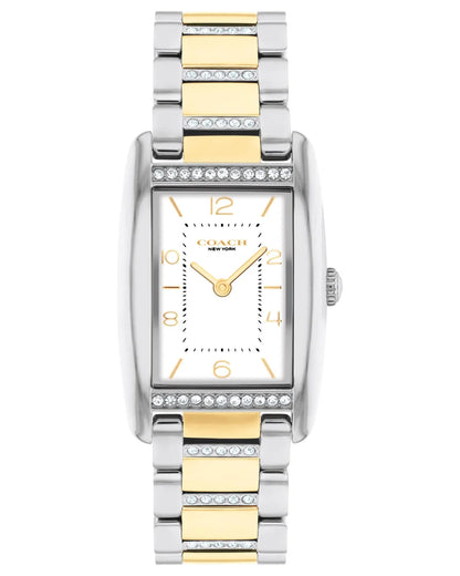 SS/GP Case & Bracelet with deployment "C" Clasp/Set Center Links/White Dial