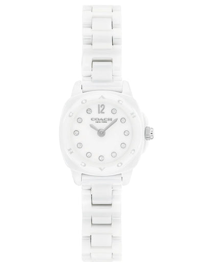 White Ceramic Case & Bracelet/White Dial