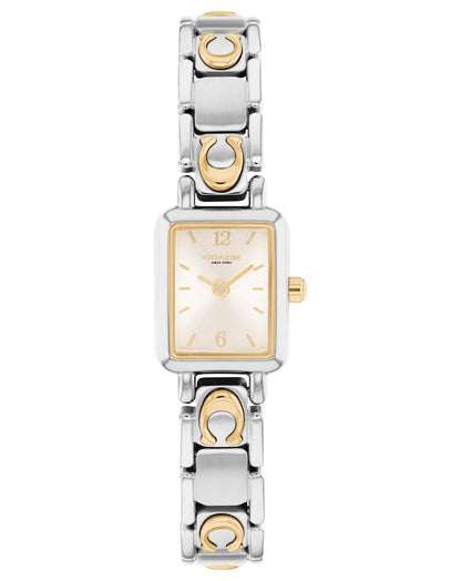 Two-Toned Case and Bracelet/Chalk Dial