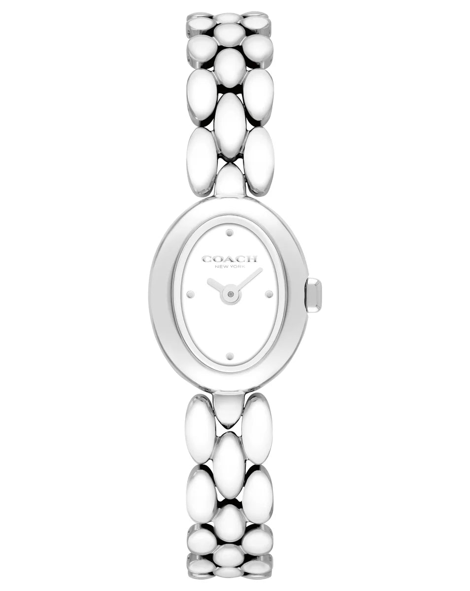 18x22.5MM SS CASE & BRACELET W/ LIGHT CHALK DIAL