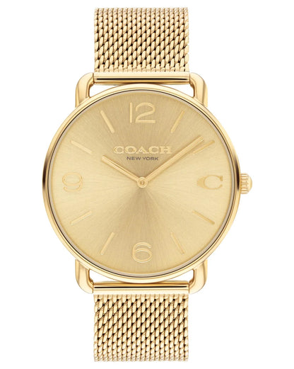 Gold Plated Case/Gold Dial/Gold Plated Mesh Bracelet