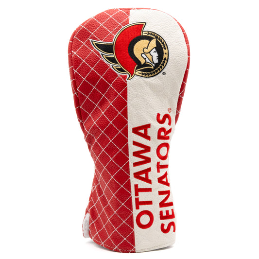 Team Golf Ottawa Senators Quilted Driver Cover - Split