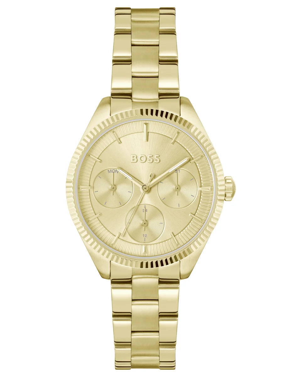 Light Yellow Gold Case & Bracelet/Light Yellow Gold multi-function Dial