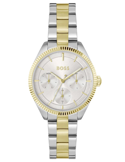 SS/LYG Case & Bracelet/Silver White multi-function Dial