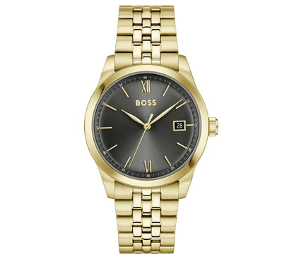 39mm Light Yellow Gold Case/Light Yellow gold Bracelet/Grey Dial