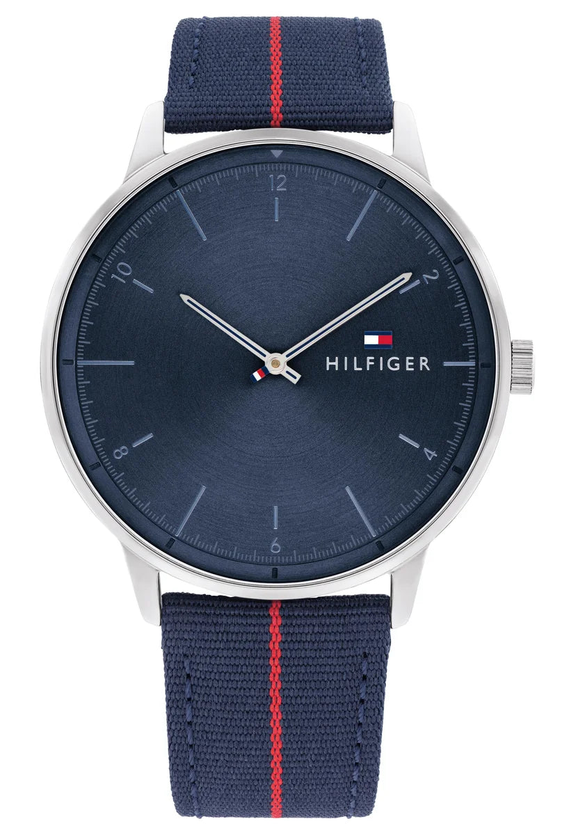 Stainless Steel Case/Navy Nylon Strap/Navy Dial