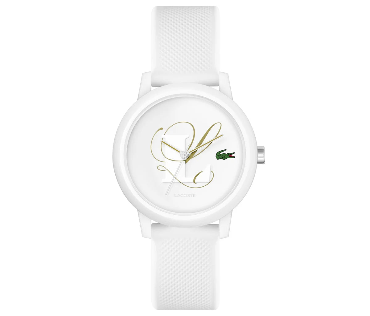 36mm White TR90 Case/White Printed Dial/White Silicone Strap