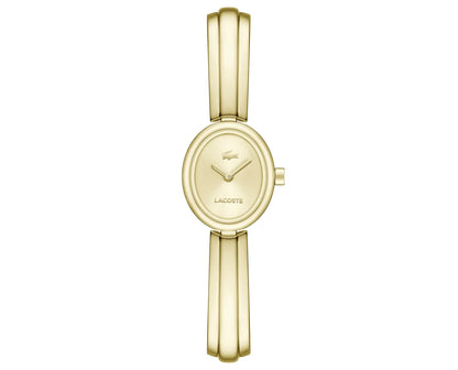 Yellow Gold IP Oval Case and Bangle Bracelet/Yellow Gold IP Dial