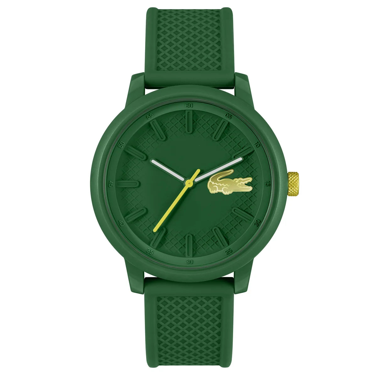 Green TR90 Case/Green Silicone Strap/Green dial with Yellow Details