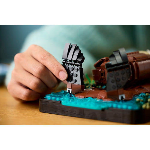 The LEGO® Group Ideas Floating Sea Otters Building Sets for Adults 21366