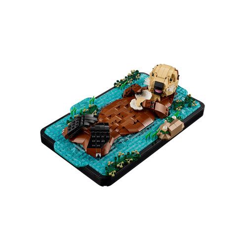 The LEGO® Group Ideas Floating Sea Otters Building Sets for Adults 21366
