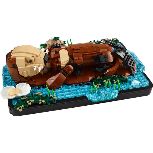 The LEGO® Group Ideas Floating Sea Otters Building Sets for Adults 21366