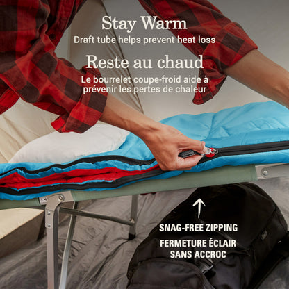 Coleman Flatlands 5°C Sleeping Bag (40°F)