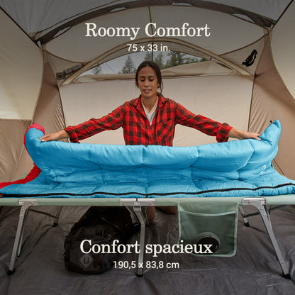 Coleman Flatlands 5°C Sleeping Bag (40°F)