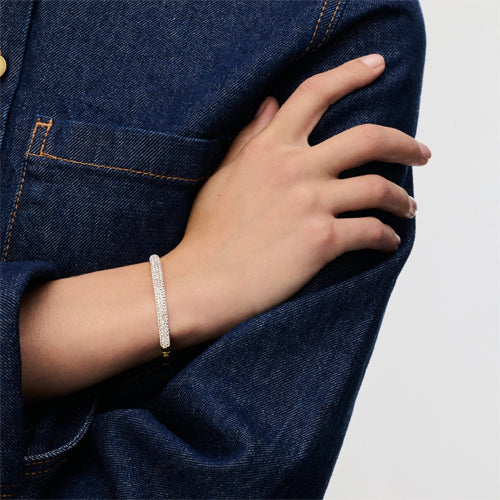 Hillberg & Berk Sparkle Cuff Bracelet