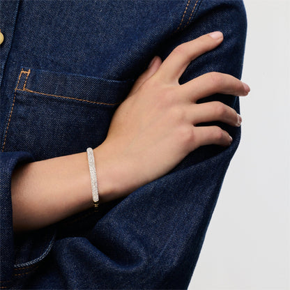Hillberg & Berk Sparkle Cuff Bracelet
