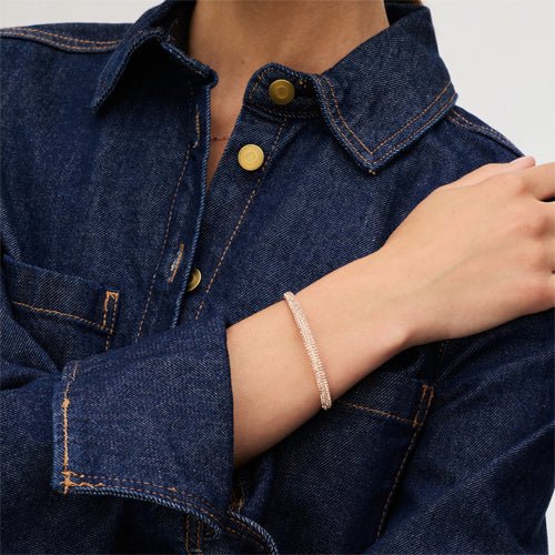 Hillberg & Berk Sparkle Cuff Bracelet