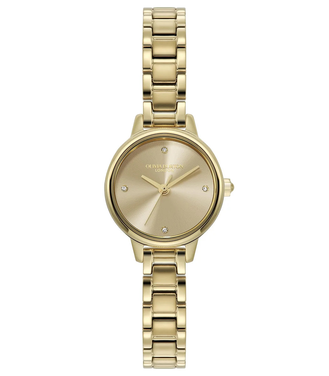 Gold Plate Case and Bracelet/Light Gold Dial