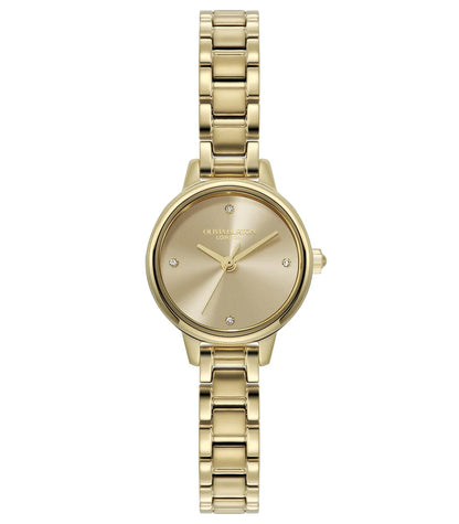Gold Plate Case and Bracelet/Light Gold Dial