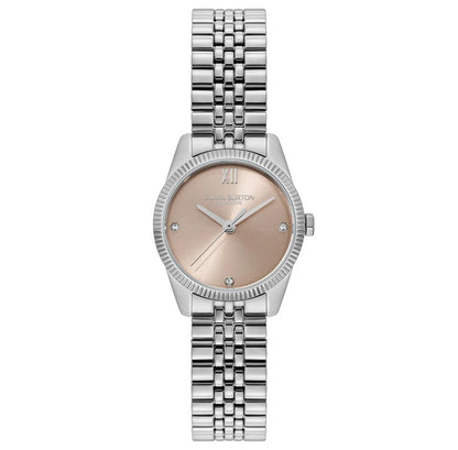 Stainless Steel Case & Bracelet/Fluted Bezel/Trench Coat Sunray dial